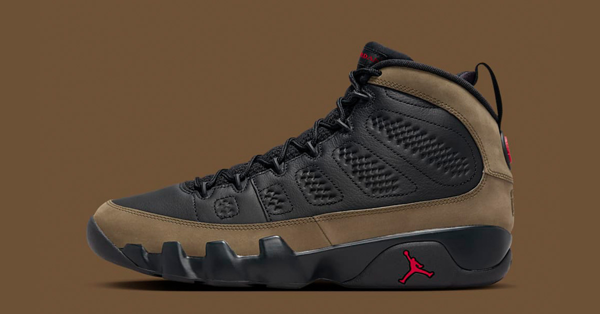 The classic Air Jordan 9 "Olive" returns